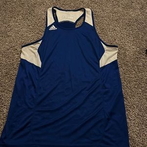 Adidas fast drying wicking tank top stringer size M